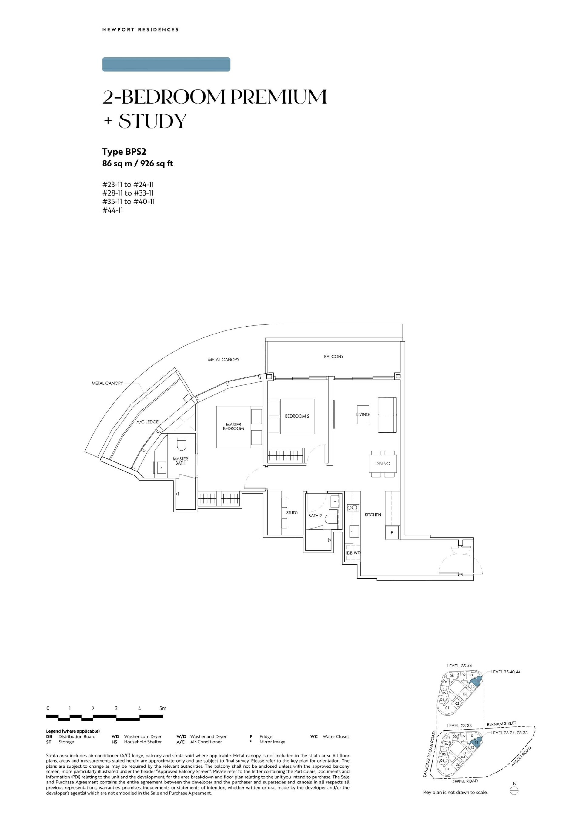 Newport Residences floorplan